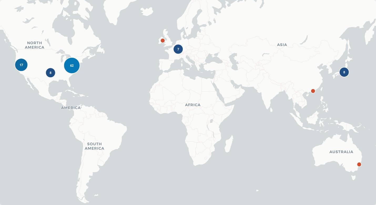 Preview of the dealer map